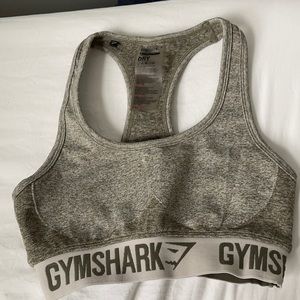 Green Gymshark Flex Sports Bra